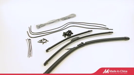 Lame d'essuie-glace en métal de cadre de balai d'essuie-glace pour bus et camions de 28 po